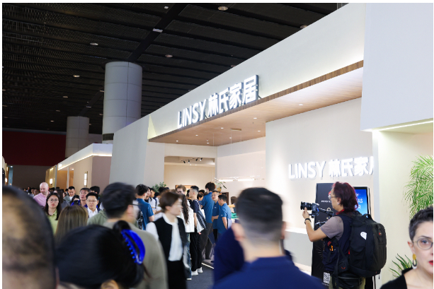 广州家博会首日：林氏家居双馆惊艳亮相，沉浸式“适居”体验引爆人气现场