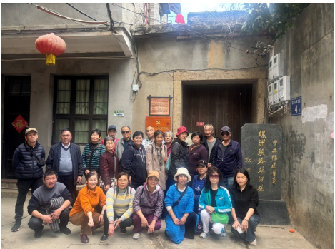 中国人寿寿险马尾支公司开展“寻迹闽都文脉，漫步螺洲林浦”暧心家园主题活动