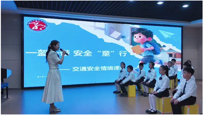 头盔戴了却没系紧？江苏南通交警携手九号电动车为小学生上安全课
